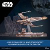 Ugears 3D dřevěná mechanická skládačka Star Wars Luke Skywalker X-Wing stíhačka