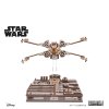 Ugears 3D dřevěná mechanická skládačka Star Wars Luke Skywalker X-Wing stíhačka