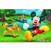 Minipuzzle 54 dílků Mickey Mouse Disney/ Den s přáteli 4 druhy v krabičce 9x6,5x4cm 40ks v boxu