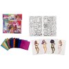 Kreativní sada módní návrhářka kouzlení fóliovými obrázky v sáčku 23,5x23cm