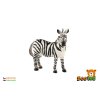 Zebra horská zooted plast 11cm