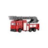 Auto hasiči plast 13-16cm na zpětné natažení 3 druhy 12ks v boxu