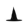 Klobouk čarodějnický skládací dospělý 38 cm v sáčku karneval