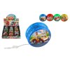 Jojo dopravní prostředky svítící plast 6cm na baterie mix druhů 12ks v boxu