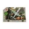 Vojenská sada plast dron, voják, pes s doplňky v krabici 23x14x4cm