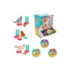 Míček s překvapením plast 6cm zvířátko s doplňky mix barev 24ks v boxu