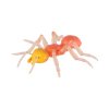 Mravenec antistresový pevné tělo plast/silikon 19x18cm 4 barvy na kartě