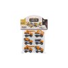 Auto stavební mini 6ks plast 7-8cm na zpětné natažení v sáčku