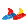 Loď/Plachetnice do vody plast 2 barvy 12x21cm