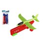 Letadlo vystřelovací pěnové s pistolí 26cm 2 barvy v sáčku