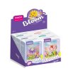 Stavebnice mini KOCO Květinová scenérie plast 6 druhů v krabičce 10x14x6cm 6ks v boxu