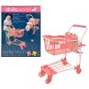 Dolls World Nákupní vozík se sedačkou pro panenku 56 cm