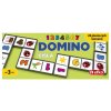 EFKO Hra Domino číslice obrázky a čísla 28 dílků pro malé děti v krabičce