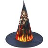 KARNEVAL Klobouk čarodějnice zombie pro dospělé *KARNEVALOVÝ DOPLNĚK*