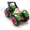 SIKU Blister traktor Fendt Vario 1050 s uchopovačem balíků model kov 1539