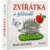 Knížka baby obrázkové leporelo Zvířátka v přírodě CZ text