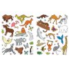 JIRI MODELS Omalovánky velké se samolepkami Zvířátka ZOO