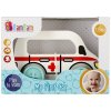 BAM BAM Baby moje první auto s úchytem policie/sanitka/autobus/taxi 4 druhy
