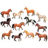 Zvířátko kůň 14cm Zoolandia plastová figurka koník 12 druhů