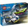 LEGO CITY Honička policejního auta a sporťáku 60415 STAVEBNICE