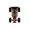 Auto RC Buggy rychlostní 2,4GHz plast 25cm na baterie oranžové v krabici 31x14x18cm
