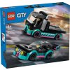 LEGO CITY Auto kamión se závodním autem 60406 STAVEBNICE