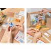 RoboTime 3D dřevěná skládačka Miniatura domečku Vysněný zahradní dům
