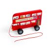 Bigjigs Toys Tahací hračka Londýnský autobus