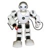 Robot RC FOBOS plast interaktivní chodící 40cm česky mluvící na baterie s USB v krabici 31x45x13cm