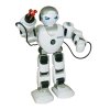 Robot RC FOBOS plast interaktivní chodící 40cm česky mluvící na baterie s USB v krabici 31x45x13cm