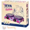 SEVA RODINA Vaříme plastová STAVEBNICE 682 dílků v krabici