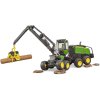 BRUDER 02135 Harvestor John Deere 1270G těžební stroj model plast