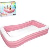 INTEX Bazén obdelníkový nafukovací Family 305x183cm růžový 58487