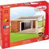 TEIFOC Zahradní domek 135 dílků pálené cihličky s maltou 5220 STAVEBNICE