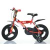 ACRA Dětské kolo Dino Bikes 163GLN červené chlapecké 16" balanční kolečka