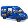 BRUDER 02681 Auto MB Sprinter mikrobus set s figurkou model 1:16 plast