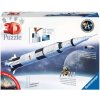 RAVENSBURGER Puzzle 3D Vesmírná raketa Saturn V 440 dílků 70x50cm skládačka