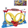 Teamsterz Turbo Twister dráha s loopingy herní set s 5 autíčky na baterie