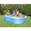 INTEX Bazén nafukovací rodinný 229x229cm čtvercový 2 barvy 57495
