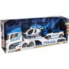Teamsterz policejní tahač set s autem a vrtulníkem na baterie plast Světlo Zvuk