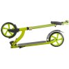 CRIVIT Koloběžka Big Wheel 8" limetková skládací hliníkový rám