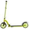 CRIVIT Koloběžka Big Wheel 8" limetková skládací hliníkový rám
