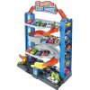 MATTEL HOT WHEELS City kaskadérská přenosná garáž s výtahem set s autíčkem