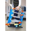 MATTEL HOT WHEELS City kaskadérská přenosná garáž s výtahem set s autíčkem