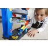MATTEL HOT WHEELS City kaskadérská přenosná garáž s výtahem set s autíčkem