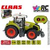 HAPPY PEOPLE RC Traktor Claas Axion 870 na vysílačku 2,4GHz na baterie Světlo