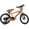ACRA Dětské kolo Dino Bikes 163GLN oranžové chlapecké 16" balanční kolečka