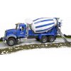 BRUDER 02814 (2814) Nákladní auto Mack Granite - domíchávač betonu modrý