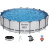 BESTWAY 56462 - Bazén s konstrukcí Steel Pro Max 549 x 122 cm + kartušová filtrace