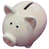 Keramická pokladnička Prasátko 12,5 cm